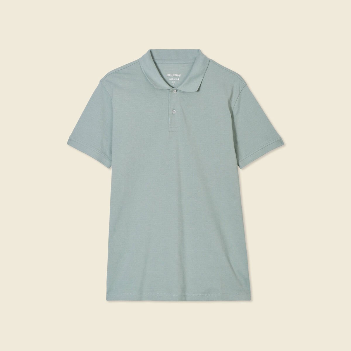 Polo éco-responsable vert homme