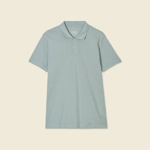 Polo éco-responsable vert homme
