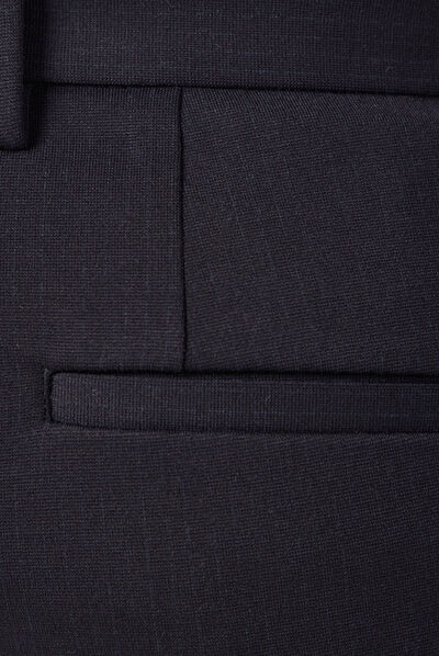 Pantalon chino slim bleu marine homme