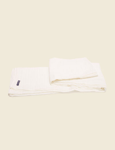 Foulard ecru femme