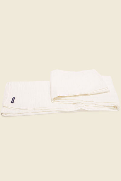 Foulard ecru femme