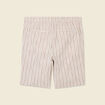 Bermuda droit à coulisse sable homme