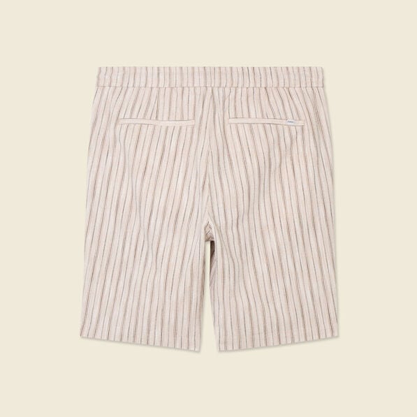 bermuda droit a coulisse sable homme Bermuda droit à coulisse sable homme