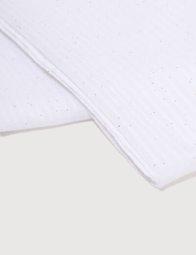 Foulard ecru femme