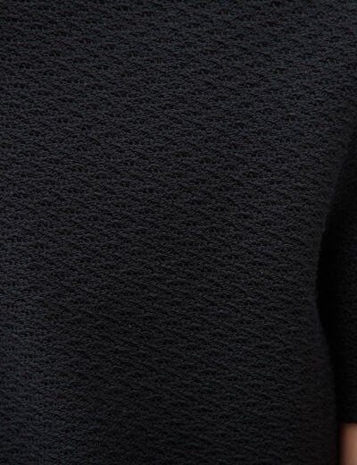 Polo manches courtes noir homme