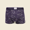 Lot 3 boxers bleu marine homme