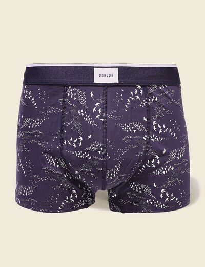 Lot 3 boxers bleu marine homme