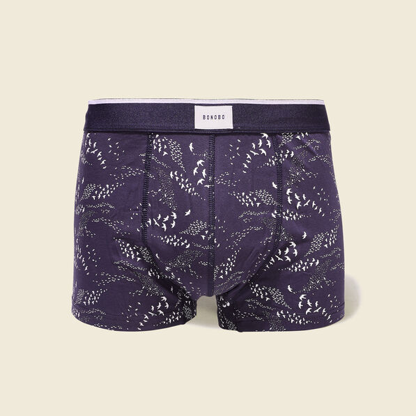 Lot 3 boxers bleu marine homme