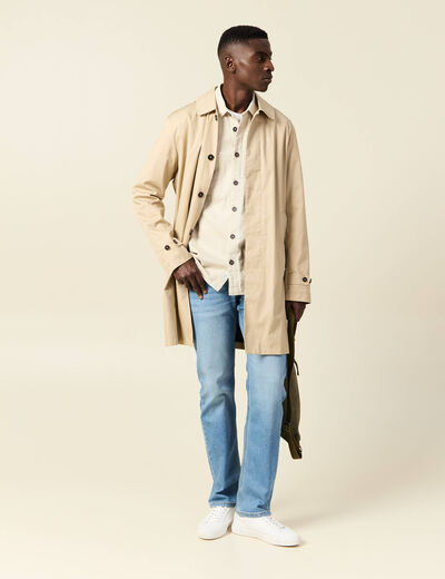 Jeans regular 5 poches denim used homme