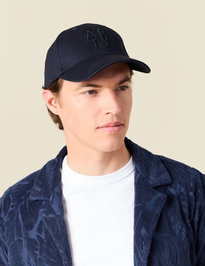 Casquette bleu marine homme
