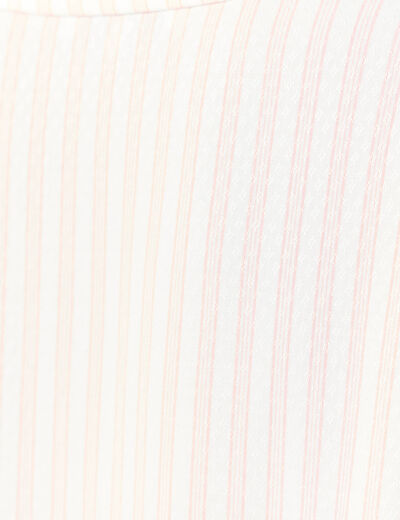 Blouse éco-responsable rose clair femme