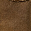 Jeans mom 7/8ème marron foncé femme