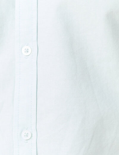 Chemise manches longues bleu gris homme