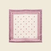 Foulard satin&eacute; ecru femme