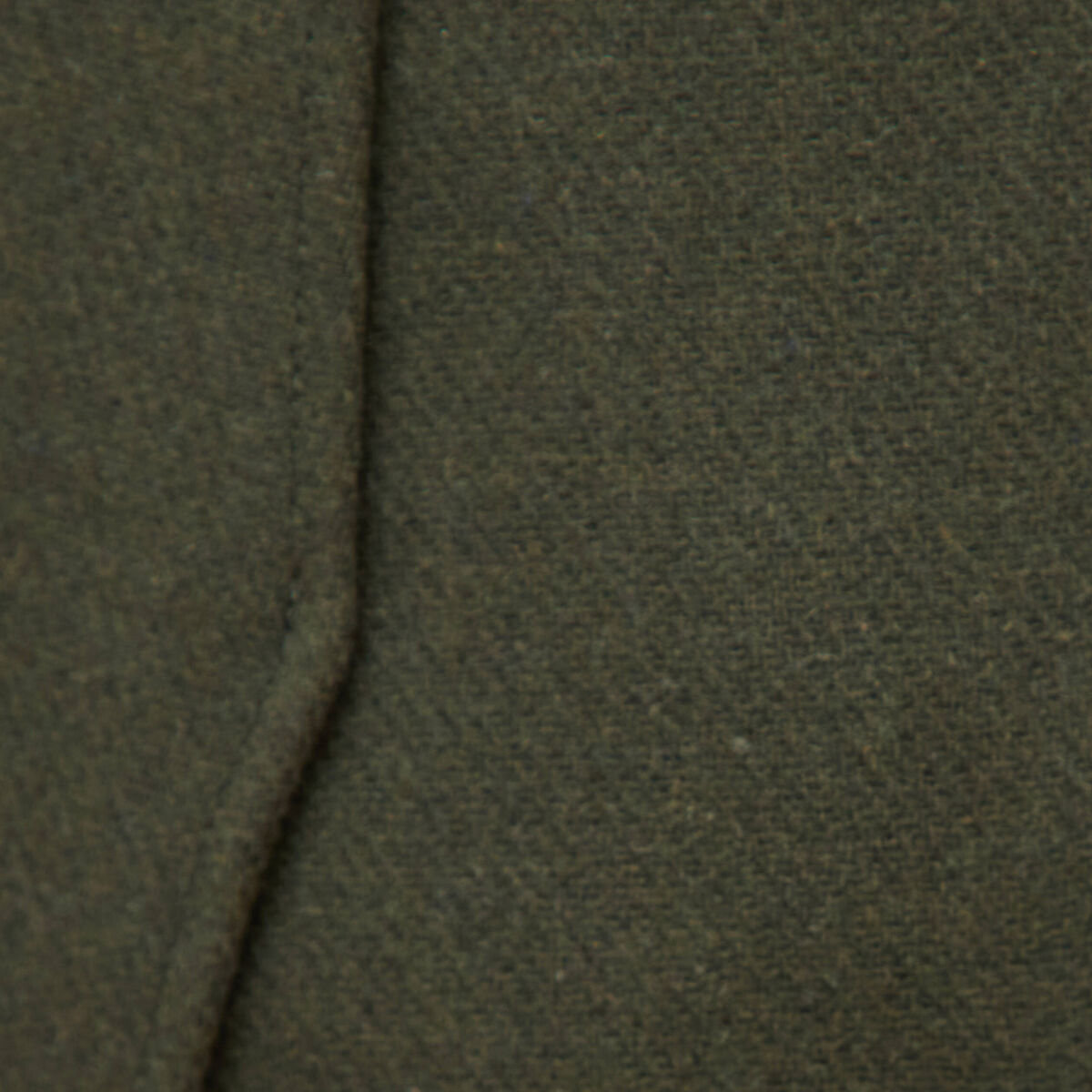 Caban oversize court &agrave; capuche vert olive femme