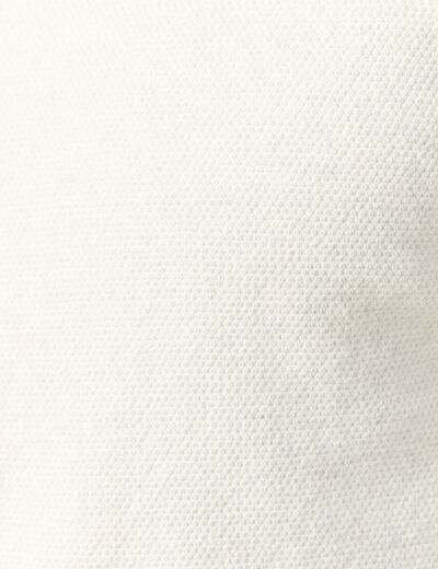 Pull manches longues ecru homme