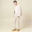 Pantalon chino beige homme