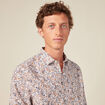 Chemise manches longues blanc homme