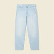 Jeans chino relax denim bleach homme