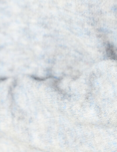 Pull manches longues bleu ciel femme