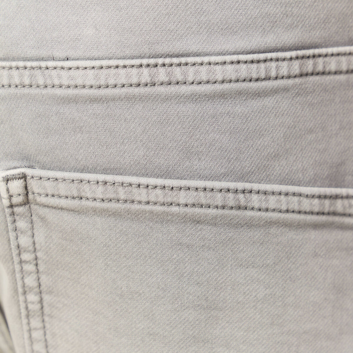 Bermuda éco-responsable denim gris homme