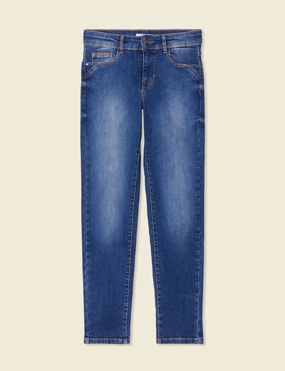 Jeans Vanessa - slim 7/8ème denim stone femme