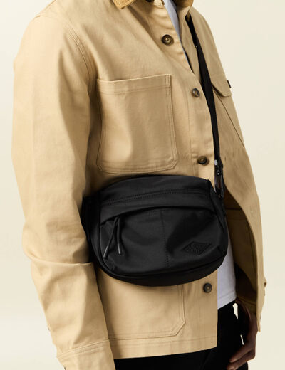 Sac banane noir homme