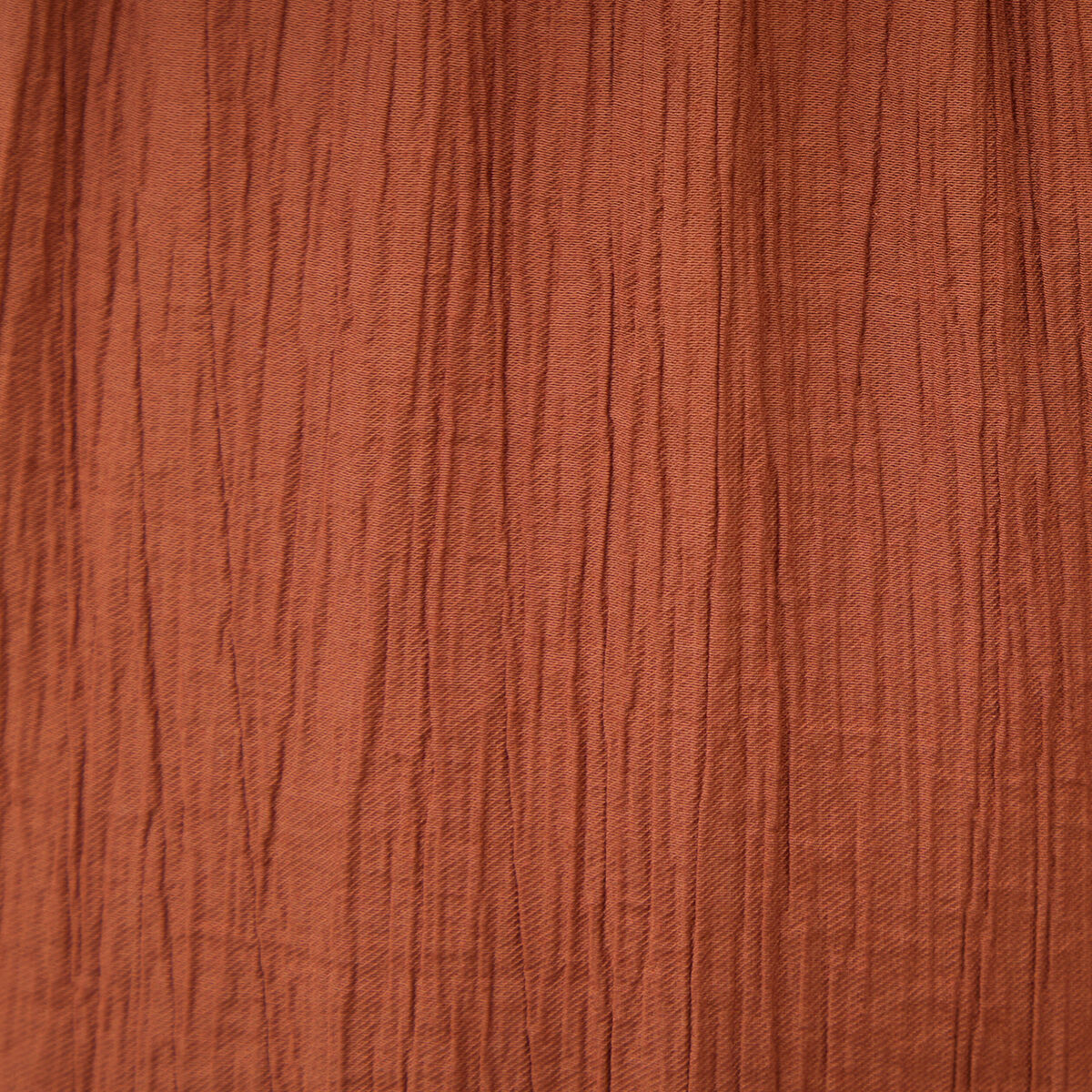 Pantalon large taille haute fluide marron femme