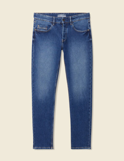 Jeans slim 5 poches denim stone homme