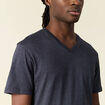 T-shirt manches courtes homme bleu foncé homme