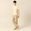 T-shirt manches courtes jaune homme