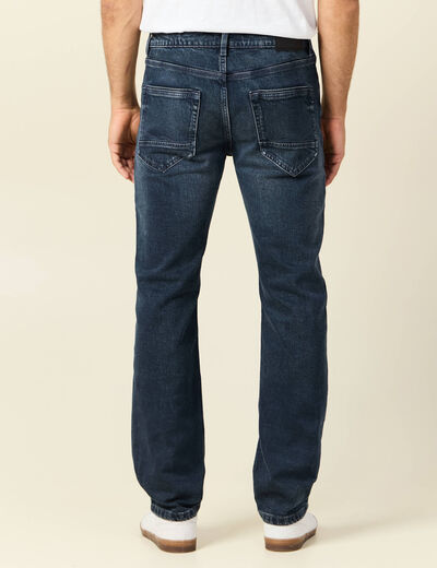 Jeans regular 5 poches denim stone homme