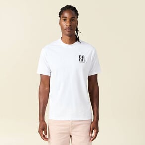 t shirt manches courtes blanc homme T-shirt manches courtes blanc homme