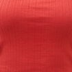 D&eacute;bardeur 2 en 1 avec brassi&egrave;re int&eacute;gr&eacute;e orange fonc&eacute; femme