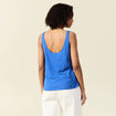 Débardeur sans manches bleu electrique femme