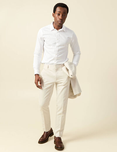 Pantalon chino sable homme