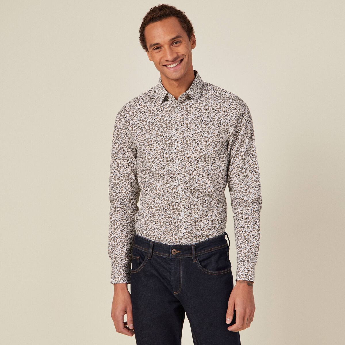 Chemise blanc homme