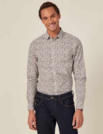 Chemise blanc homme