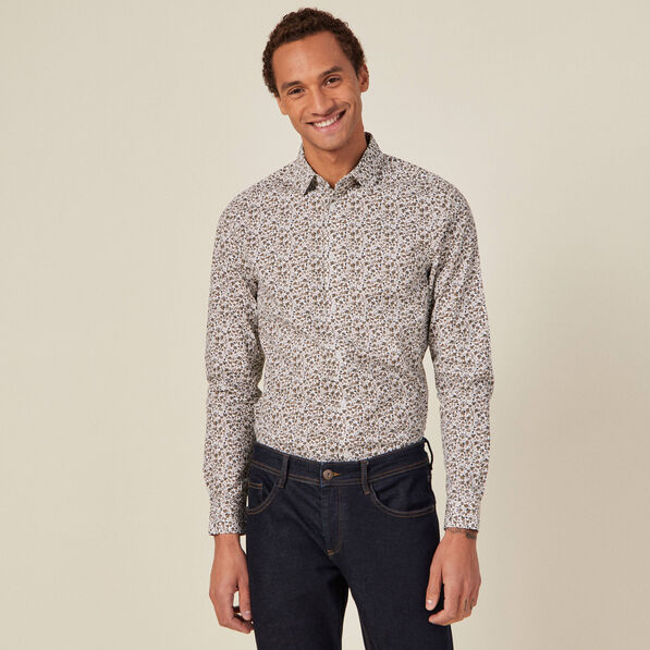 Chemise blanc homme