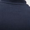 Sweat droit col rond en coton bleu marine homme