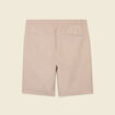 Short droit avec cordon beige homme