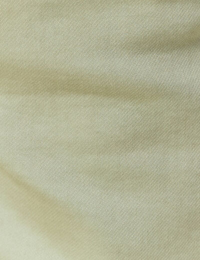 Bermuda droit 5 poches vert olive homme