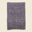 Écharpe tricotée bleu marine homme