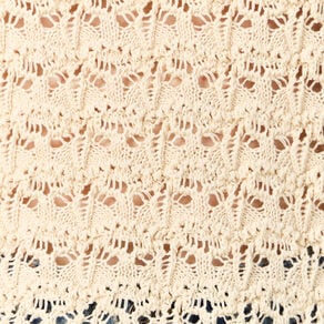 debardeur tricot ajoure creme femme Débardeur tricot ajouré creme femme