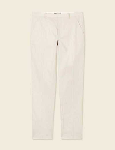 Pantalon chino sable homme