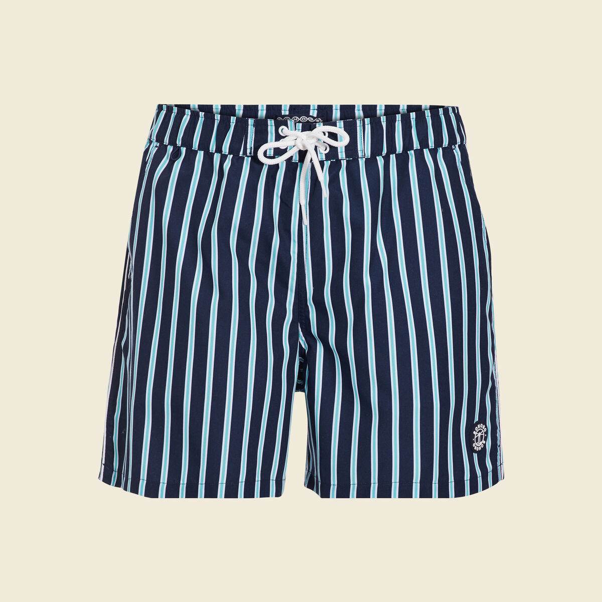 Short de bain bleu marine homme