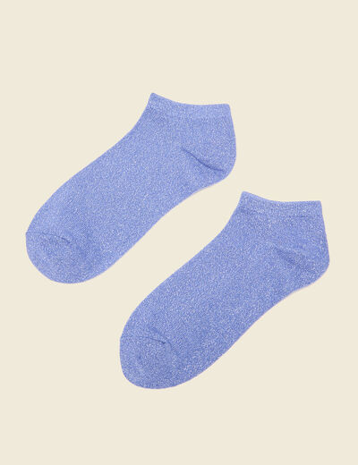 Chaussettes bleu femme
