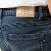 Jeans straight 5 poches denim blue black homme