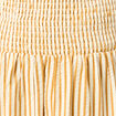Jupe longue &eacute;vas&eacute;e taille haute beige moyen femme