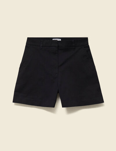 Short taille standard noir femme